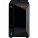 ASUSTOR NAS AS5402T  2x 3.5" 2x M.2 cache 2x 2.5Gbe Celeron QuadCore N5105 2.9GHz 4GB single PSU des