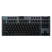 LOGITECH G915 X LIGHTSPEED TKL Wireless Gaming Keyboard - BLACK - US INT'L - 2.4GHZ/BT  - EMEA28i-93