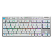 LOGITECH G915 X LIGHTSPEED Wireless Gaming Keyboard - WHITE - US INT'L - 2.4GHZ/BT  - EMEA28i-935 -