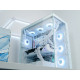 Računalniško ohišje DeepCool CG580 WH, ATX, Midi-Tower, kaljeno steklo, belo