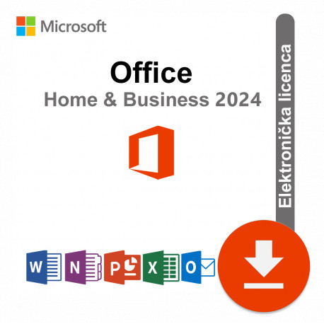 Microsoft Office 2024 Home and Business  ESD elektronička licenca