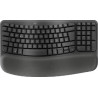 Logitech Wave Keys Wireless, Graphite, DE