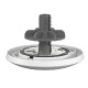 Nosilec Logitech Mic Pod Mount za Logitech Rally, bel
