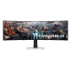 Samsung G93SC računalni monitor 124,5 cm (49") 5120 x 1440 pikseli Dual QHD OLED Srebro