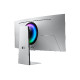 Samsung G85SD računalni monitor 86,4 cm (34") 3440 x 1440 pikseli UltraWide Quad HD OLED Srebro