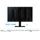 Samsung S60UD računalni monitor 61 cm (24") 2560 x 1440 pikseli Quad HD LCD Crno
