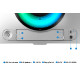Samsung G93SC računalni monitor 124,5 cm (49") 5120 x 1440 pikseli Dual QHD OLED Srebro