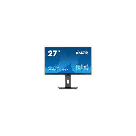 IIYAMA Monitor LED XUB2797QSN-B2 27" IPS 2560 x 1440 @100Hz 300 cd/m² 1300:1 1ms HDMI DP USB-C 65W R