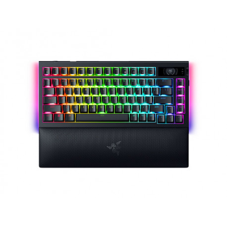 Tipkovnica Razer BlackWidow V4 Pro 75%, Oranžna stikala, US SLO g.