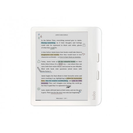 E-bralnik Kobo Libra Colour, 7'' Touch, 32GB, WiFi, bel