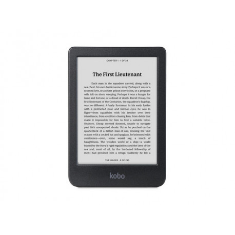E-bralnik Kobo Clara BW, 6'' Touch, 16GB, WiFi, črn
