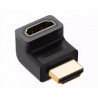 UGREEN adapter HDMI (M) na (Ž), kutni, prema gore
