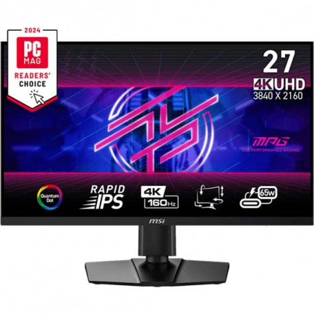 Monitor MSI MPG 274URF QD 27" / UHD / Rapid IPS / 160Hz / 0,5ms GtG (black)