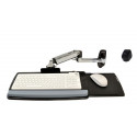 Ergotron LX Wall Mount Keyboard Arm Srebro