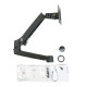 Ergotron LX Dual Stacking Arm, Extension and Collar Kit, Matte Black. Crno