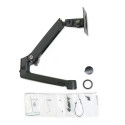 Ergotron LX Dual Stacking Arm, Extension and Collar Kit, Matte Black. Crno