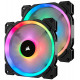 Corsair LL140 Node Pro High Performance PWM Fan (RGB), Twin P