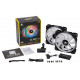 Corsair LL140 Node Pro High Performance PWM Fan (RGB), Twin P