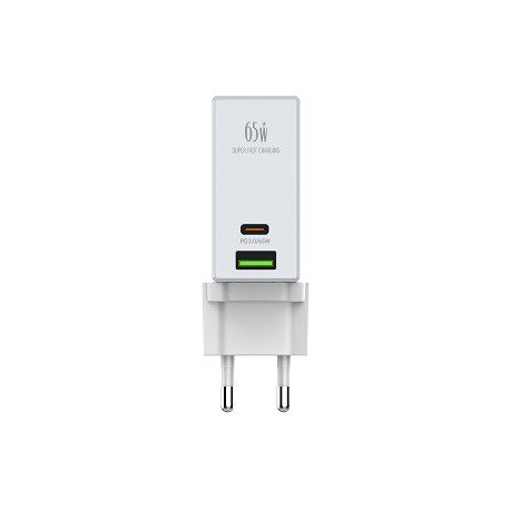 LDNIO CHARGER 2 PORT (1A1C) 65W 5V 3A A2620C