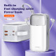 LDNIO POWER BANK 50000mAh 22,5W 5V 3A 2 PORT (2A) + 2 CABLE (1C1L) PQ50