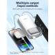 LDNIO POWER BANK 30000mAh 22,5W 5V 3A 2 PORT (2A) + 2 CABLE (1C1L) PQ30