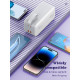LDNIO POWER BANK 50000mAh 22,5W 5V 3A 2 PORT (2A) + 2 CABLE (1C1L) PQ50