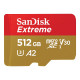 SANDISK Extreme microSDXC 512GB + SD Adp
