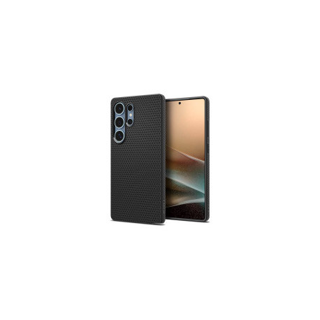 Spigen Liquid Air, matte black - Samsung Galaxy S25 Ultra (ACS08953)