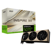 MSI INSPIRE GeForce RTX 5070 Ti 16GB GDDR7 PCI Express 5.0 Video Card RTX 5070 Ti 16G INSPIRE 3X OC