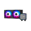 MSI CPU Cooler MAG CORELIQUID A13 240, 2x120mm Pre-installed ARGB Daisy Chain Fans, 500-2000RPM Fans