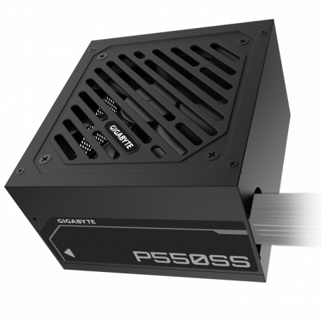 GIGABYTE PSU GP-P550SS, 550W 80Plus Silver, 230V EU, ATX 3.0 (3.1), 120mm Fluid Dynamic Bearing fan,