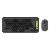 LOGITECH POP ICON COMBO - GRAPHITE - US INT'L - BT  - INTNL-973