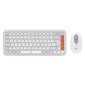 LOGITECH POP ICON COMBO - OFF WHITE - US INT'L - BT  - INTNL-973