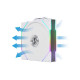 Ventilator za ohišje Lian Li UNI FAN TL Wireless 120 Reverse Blade ARGB PWM 120mm, bel