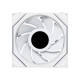 Ventilator za ohišje Lian Li UNI FAN TL Wireless LCD 120 Reverse Blade ARGB PWM 120mm, bel
