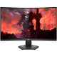 Monitor DELL S-series S3222DGM Curved 31.5in, 2560x1440, QHD, VA Antiglare, 16:9, 3000:1, 350 cd/m2,