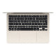 Apple MacBook Air Apple M M4 Prijenosno računalo 34,5 cm (13.6") 24 GB 512 GB SSD Wi-Fi 6E (802.11ax) macOS Sequoia Bež