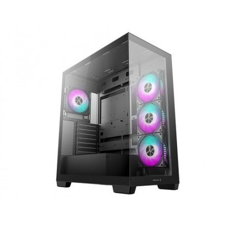 Računalniško ohišje DeepCool CG580 4F, ATX, Midi-Tower, kaljeno steklo, črno