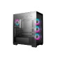 Računalniško ohišje DeepCool CG580 4F, ATX, Midi-Tower, kaljeno steklo, črno