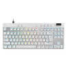 Tipkovnica Logitech G PRO X TKL RAPID, bela, USB, SLO g.