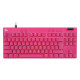 Tipkovnica Logitech G PRO X TKL RAPID, magenta, USB, SLO g.