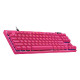 Tipkovnica Logitech G PRO X TKL RAPID, magenta, USB, SLO g.