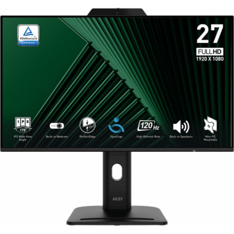 Monitor MSI PRO MP272PMG / 27" / FHD / IPS / 120Hz / 1ms (MPRT) / black