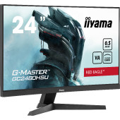 IIYAMA Monitor LED GC2480HSU-B1 23.6" VA Curved 1920 x 1080 180Hz 300 cd/m 3000:1 HDMI DP USB HUB Ti