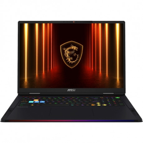 Laptop MSI Raider A18 HX A9WIG R9 / 64GB / 4TB SSD / 18" UHD+ / NVIDIA GeForce RTX5080 / Windows 11 Pro / midnight black