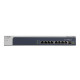 NETGEAR XS508M Neupravljano 10G Ethernet (100/1000/10000) Sivo, Srebro
