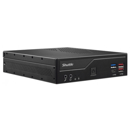 Shuttle DH670V2 barebone računalo / radna stanica 1,35L veličine PC Crno Intel H670 LGA 1700