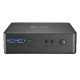 Shuttle NC40U3 barebone računalo / radna stanica 0.84L sized PC Crno i3-1215U Intel SoC