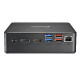 Shuttle NC40U3 barebone računalo / radna stanica 0.84L sized PC Crno i3-1215U Intel SoC