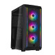 Silverstone FARA 511Z Midi Tower Crno